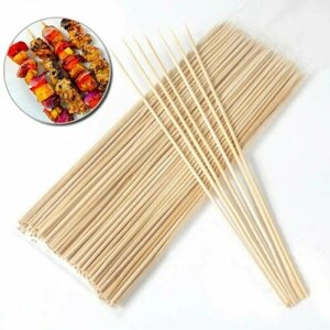 Бамбуковые шампуры Bamboo Skewers, набор для приготовления шашлыка, 40 см