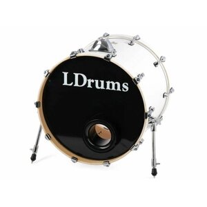 Бас-барабан 20" x 16", белый, LDrums 5001011-2016