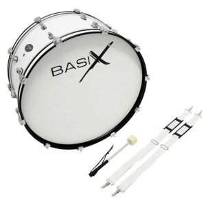 Basix Маршевый бас-барабан 24 x 10"белый)