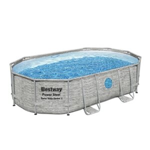 Бассейн Bestway Power Steel Swim Vista Series II в комплекте 56946, 488х107 см