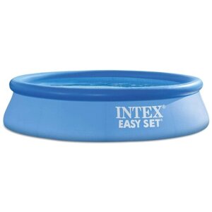 Бассейн надувной Intex, 244х61 см, Easy Set, 28108NP, фильтр-насос, 1942 л