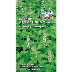 Базилик Аромат Лимона (для кулинарии) семена СеДеК ( 1 уп: 0,2 г)