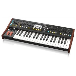 Behringer Deepmind 6 синтезатор, аналоговые VCF и VCA, 37 клавиш