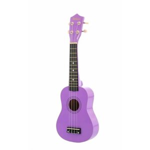 Belucci XU21-11 VTS - укулеле сопрано, фиолетовая