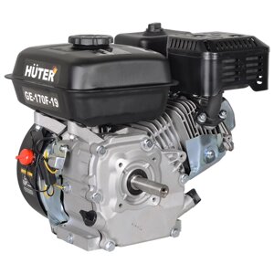 Бензиновый двигатель Huter GE-170F-19, 7 л. с.