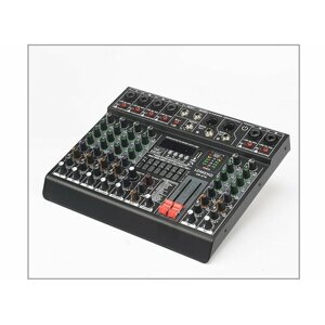 Беспроводной 7-полосный EQ звуковой микшер LOMEHO AM-GT6 , 6-моно-канальный миксер, DJ-консоль с USB 2 AUX выходом