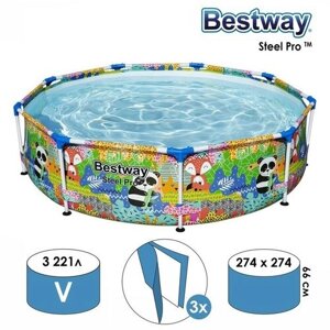 Bestway Бассейн каркасный, 274 x 66 см 5612F