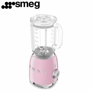 Блендер SMEG BLF03PKEU, розовый, ретро / 800 Вт / 1.5 лит.