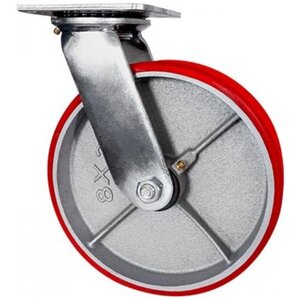 Большегрузное полиуретановое поворотное колесо Longway SCP63