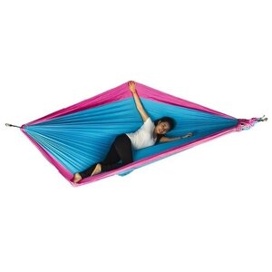 Большой гамак Ticket To The Moon King Size Hammock Aqua/Pink