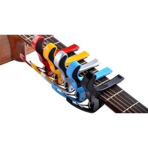 Bosstone CP Blue Каподастр для гитары универсальный, синий