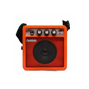 Bosstone GA-5W Orange Гитарный усилитель: Мощность 5 Ватт. Питание 1 х батарейка 9В