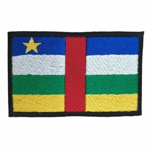 Центрально Африканская республика флаг нашивка
