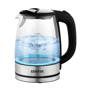 Чайник CENTEK CT-0058, серебристый