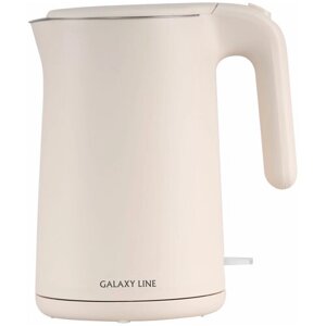 Чайник электрический с двойными стенками GALAXY LINE GL0327 пудровый
