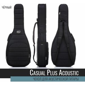 Чехол для акустической гитары BAG&music Acoustic Casual Plus (черный)