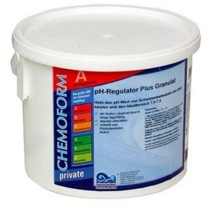 Chemoform pH-плюс гранулированный для повышения уровня рН в бассейне 25 кг, цена - за 1 шт