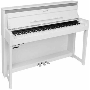 Цифровое пианино, молоточковая механика, белое матовое, Medeli DP650K-WH