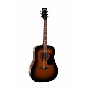 Cort AD810-SSB-BAG Standard Series Акустическая гитара, санберст, с чехлом