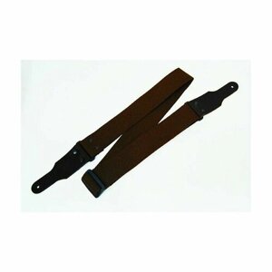 Cotton Ремень для гитары, хлопок, цвет темно-коричневый, Fidel FL0036C