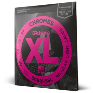 D addario ECB 81-5SL струны для бас-гитары