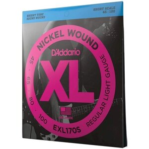 D addario EXL170 S струны для бас-гитары