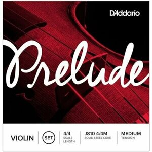 D'ADDARIO J810 4/4M Prelude Комплект струн для скрипки 4/4