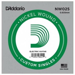 D'ADDARIO NW025 - одиночная струна для электрогитары