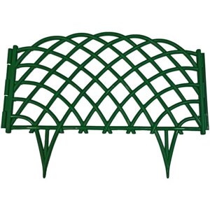 Дачная мозаика Забор декоративный "Диадема" светло-зеленый, 5 шт.
