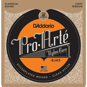 Daddario PRO ARTE EJ43 струны для классической гитары, 28-42