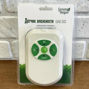 Датчик влажности почвы Green Helper GAS-302 v. H24 (проверка влажности раз в минуту, порог срабатывания 25, 45 или 65%кабель 5 м)