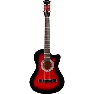 DAVINCI DF-50C RD гитара акустическая шестиструнная, цвет красный