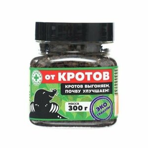 Деготь древесный от кротов, гранулы, 300 г