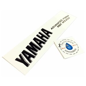 Декаль, наклейка для головы грифа гитары "Yamaha MS200"