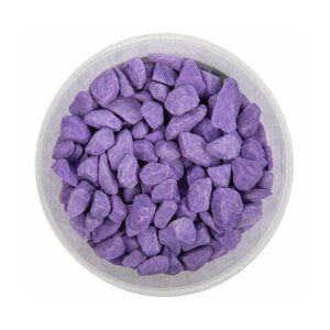 Декоративный камень, декоративные камушки фиолетовые 500 г