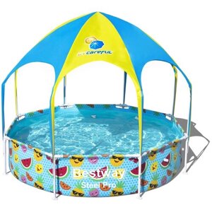 Детский бассейн Bestway Splash-in-Shade Play 56432/56193, 244х51 см