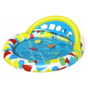 Детский бассейн Bestway Splash & Learn Kiddie Pool 52378, 120х12 см