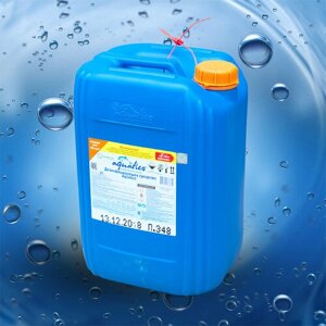 Дезинфицирующее средство для бассейнов 23 кг. Aquatics (жидкий хлор)