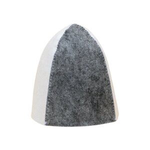Добропаровъ Банная шапка Классическая 0.05 кг белый/серый