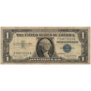 Доллар 1957 г сша р 09875003