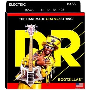 DR strings BZ-45 - bootzillas струны для бас-гитары