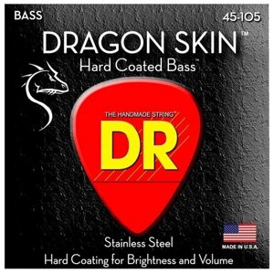 DR strings DSB-45 dragon SKIN струны для бас-гитары
