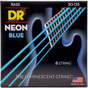 DR Strings NBB6-30 HI-DEF NEON Струны для 6-струнной бас-гитары