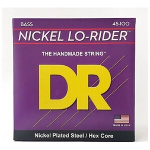 DR strings NMLH-45 nickel LO-RIDER струны для бас-гитары