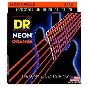 DR Strings NOB6-30/120 Струны для 6-струнной бас-гитары