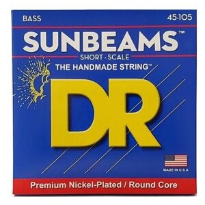 DR Strings SNMR-45 SUNBEAM Струны для 4-струнной бас-гитары