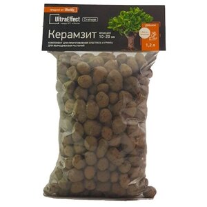 Дренаж UltraEffect керамзит, 10-20 мм, 1.2 л, 0.3 кг