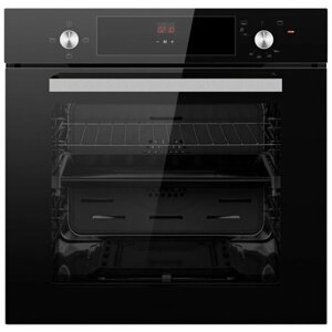 Духовой шкаф газовый Weissgauff WGO 706 D Black Glass