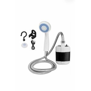 Душ для путешествий Portable Outdoor Shower/ Походный переносной с аккумулятором и USB зарядкой /для кемпинга и дачи