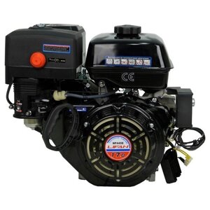 Двигатель бензиновый Lifan NP445E D25 7A (17л. с, 445куб. см, вал 25мм, ручной и электрический старт, катушка 7A)
